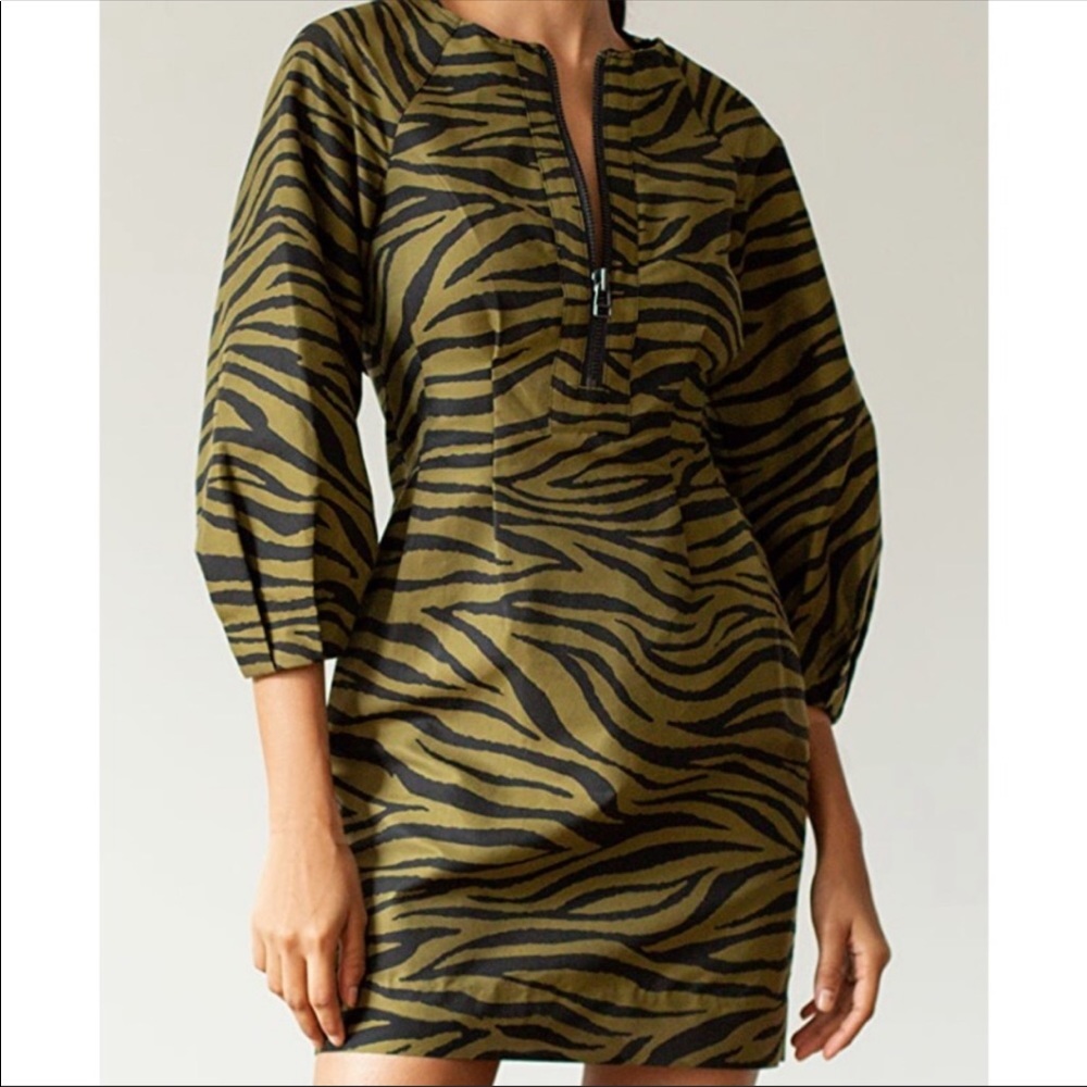 Veronica Bearden Olive Dress NWT